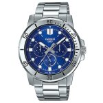 Casio Elegant Herenhorloge 45 mm Chronograaph Waterdicht Blauw, Zilver - Afbeelding 10