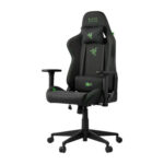 Razer by Zen Tarok Ultimate Essentials X Cloth Gaming leunstoel Gecapitonneerde zitting Zwart, Groen - Afbeelding 4