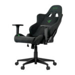Razer by Zen Tarok Ultimate Essentials X Cloth Gaming leunstoel Gecapitonneerde zitting Zwart, Groen - Afbeelding 2