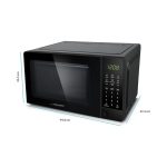 Esperanza EKO009 Black Solo microwave Countertop 20 L 700 W - Image 5